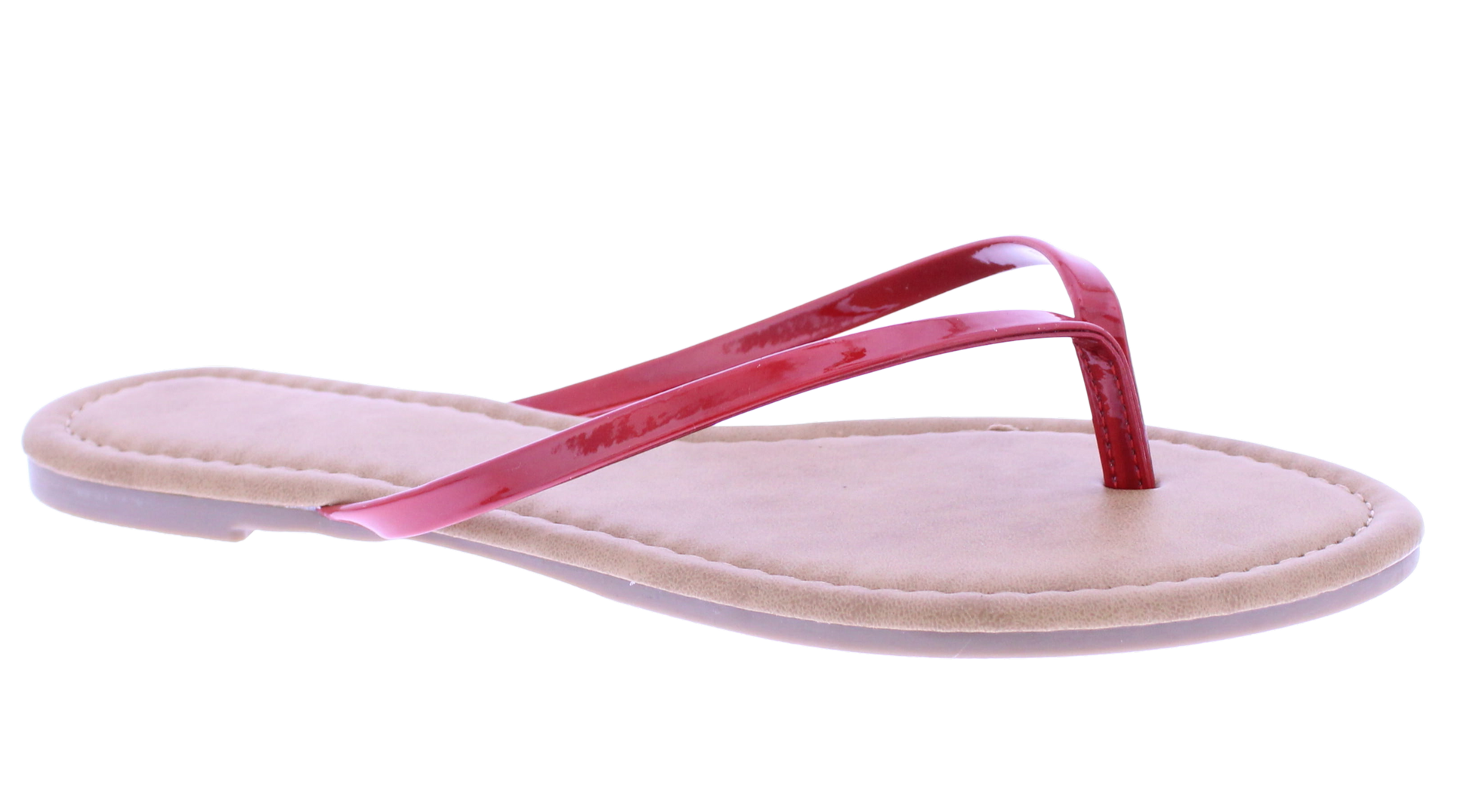 Women Patent Flip Flop