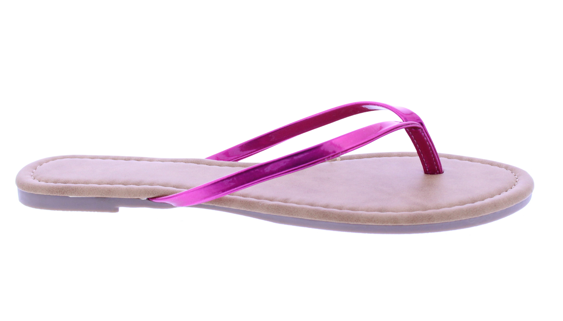 Women Patent Flip Flop