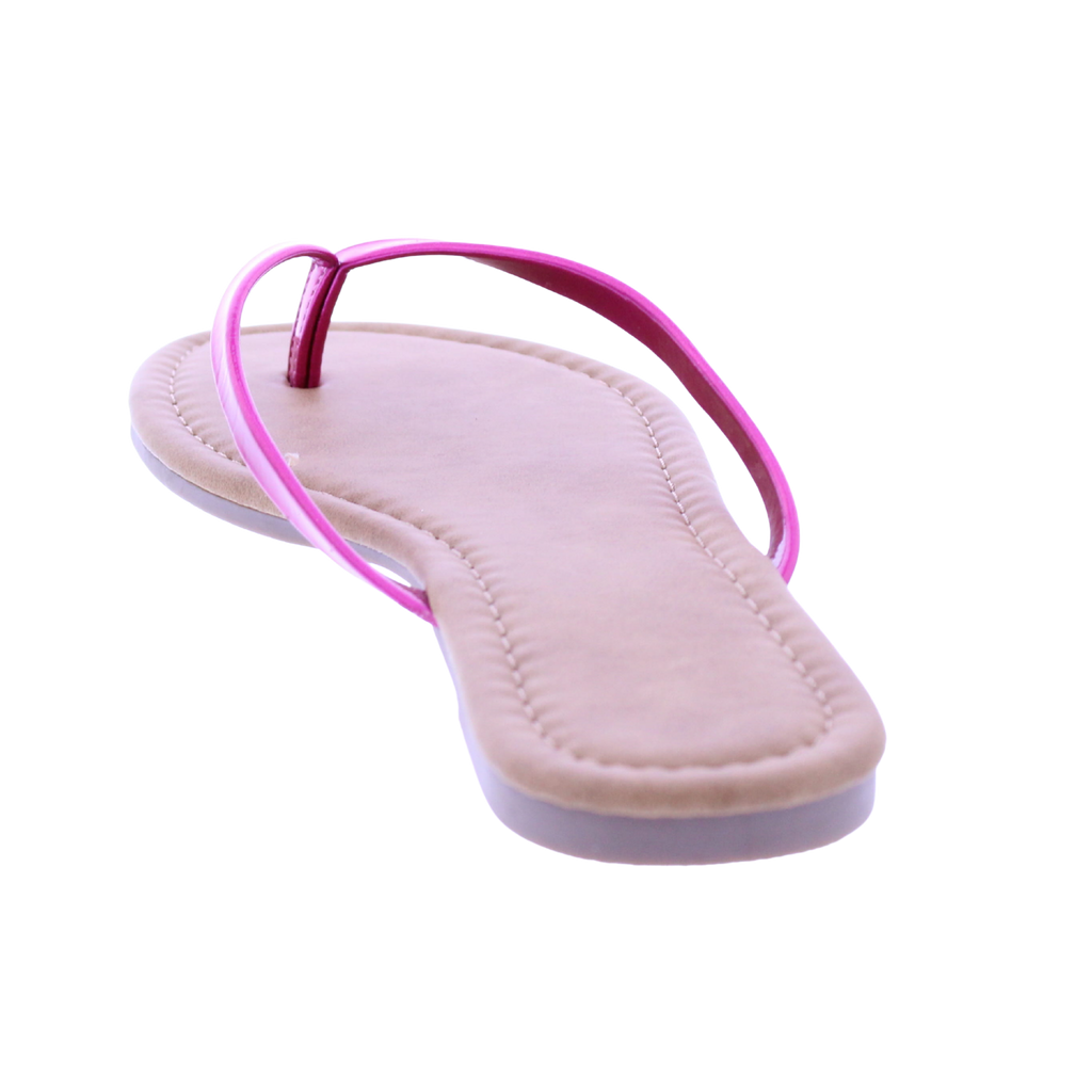 Women Patent Flip Flop