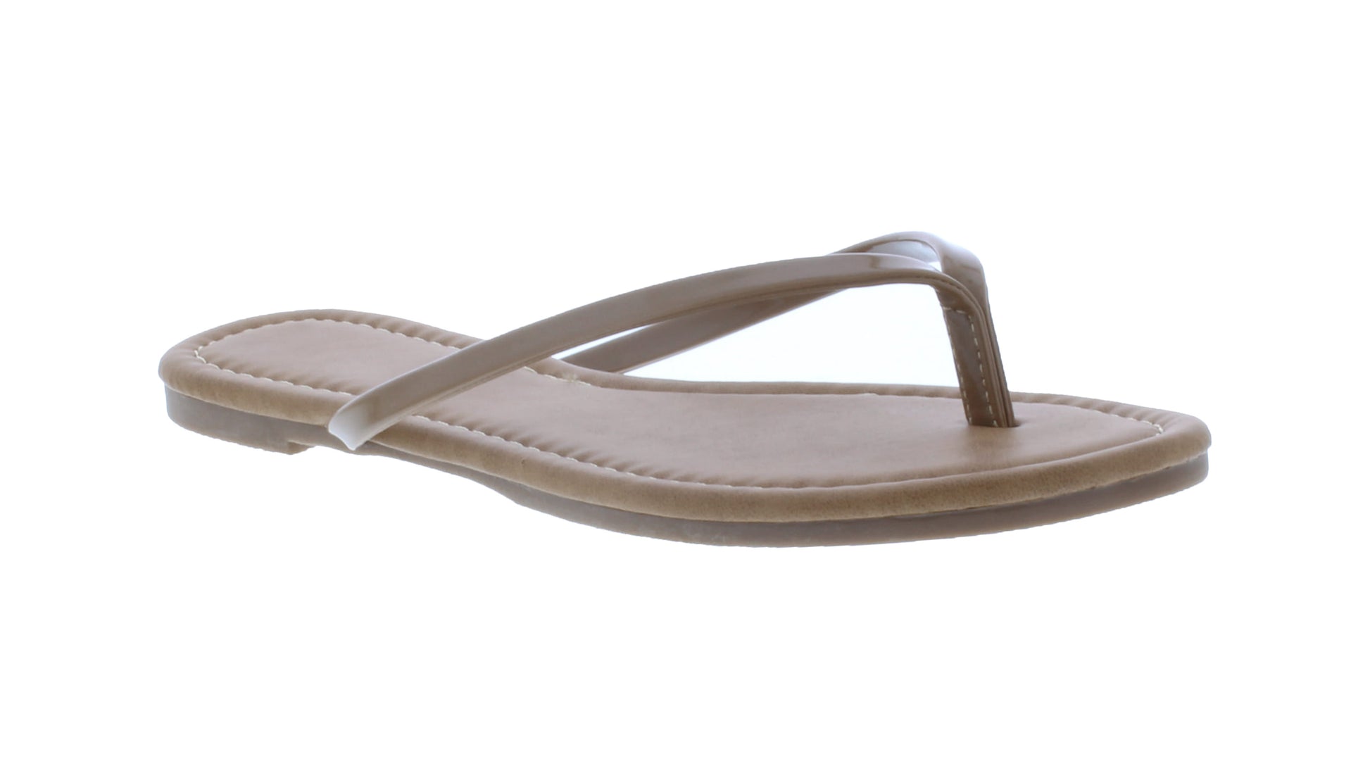 Women Patent Flip Flop