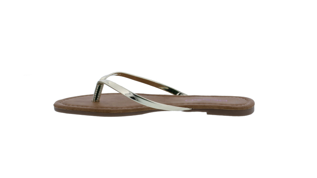 Women Patent Flip Flop