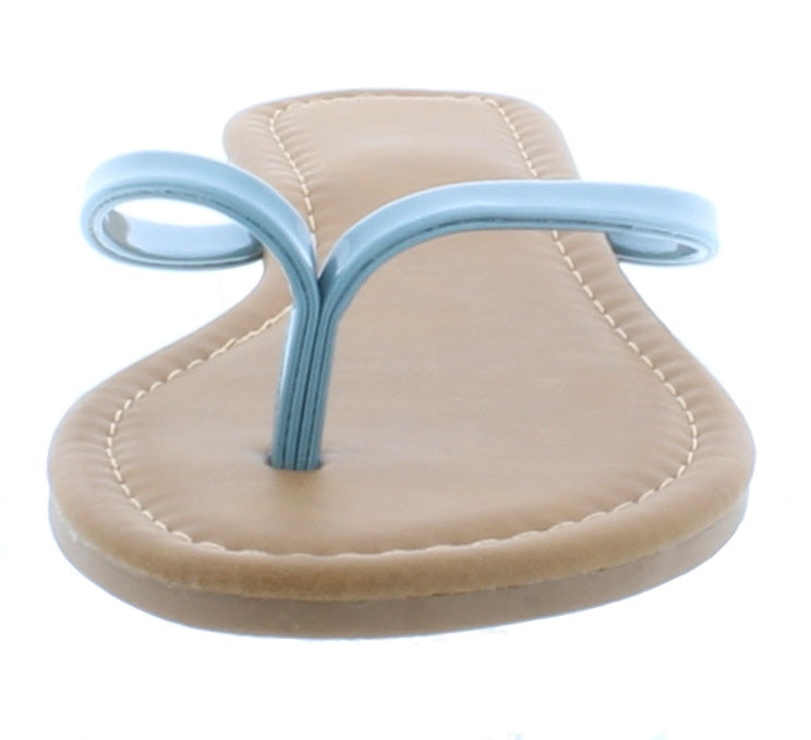 Women Patent Flip Flop