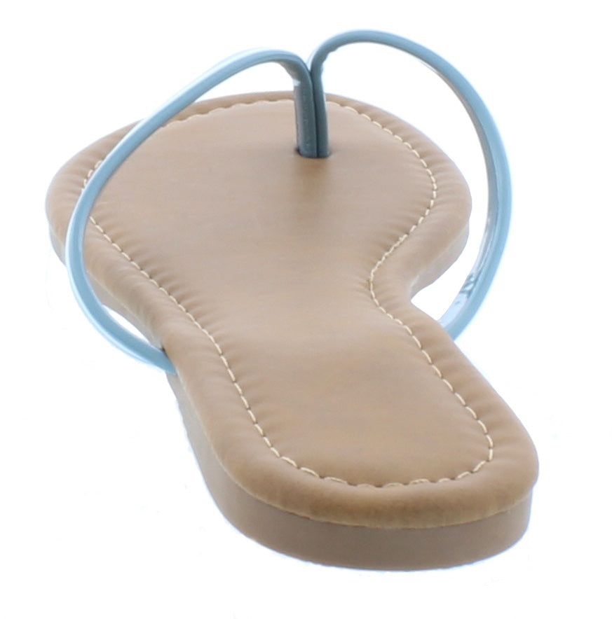 Women Patent Flip Flop
