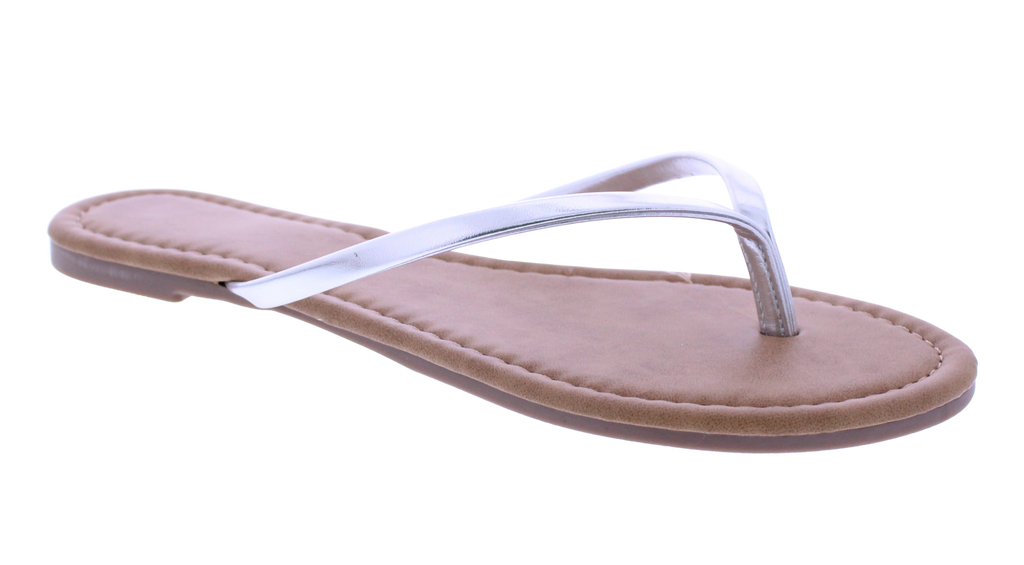 Sandalia Mujer Piel Sintética