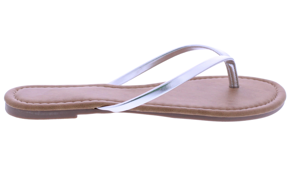 Sandalia Mujer Piel Sintética