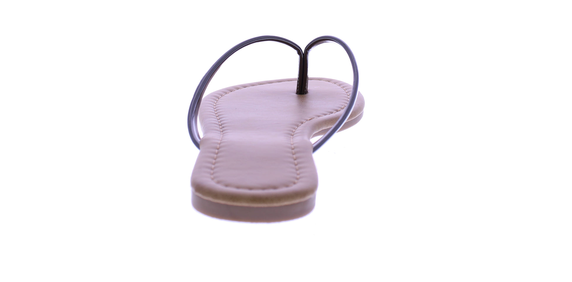 Women Solid Color Patent Flip Flop