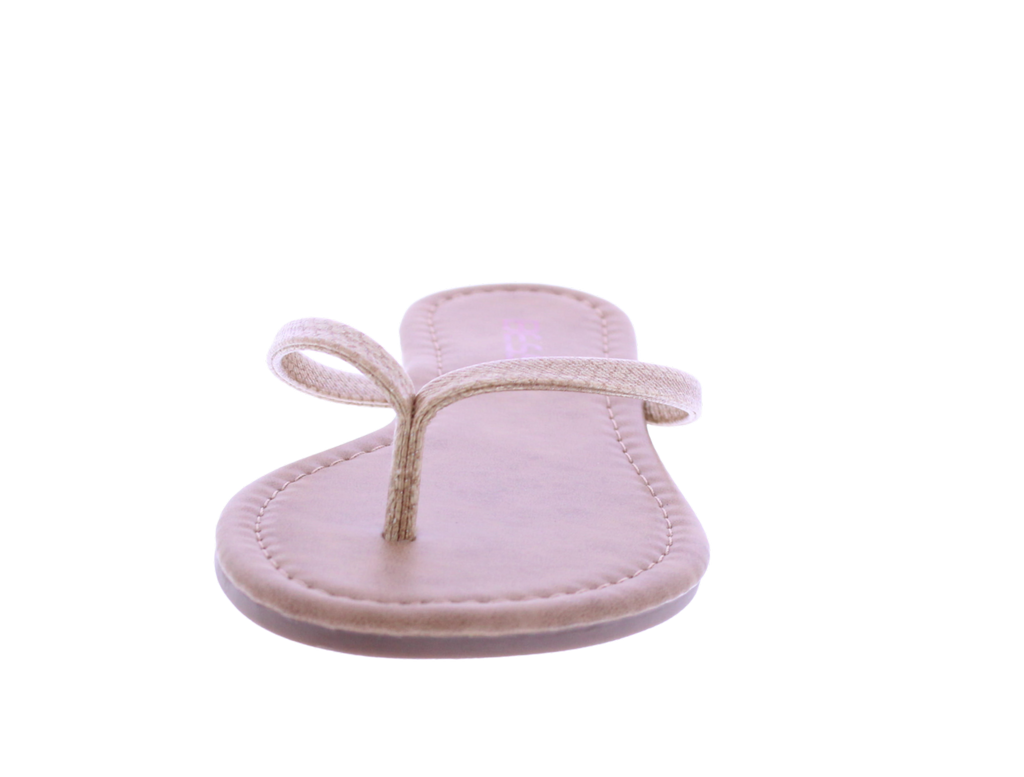 Women Sparkle Denim Flip Flop