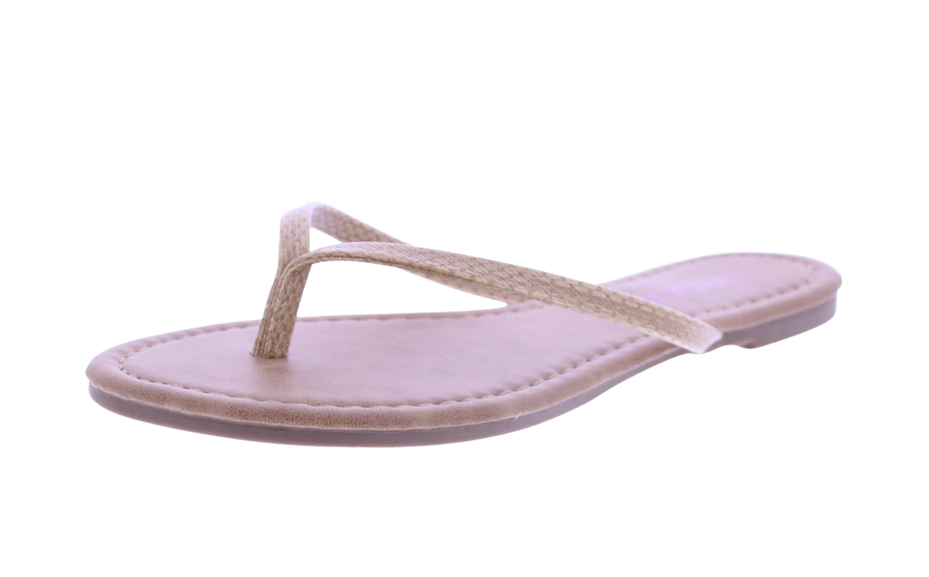 Women Sparkle Denim Flip Flop