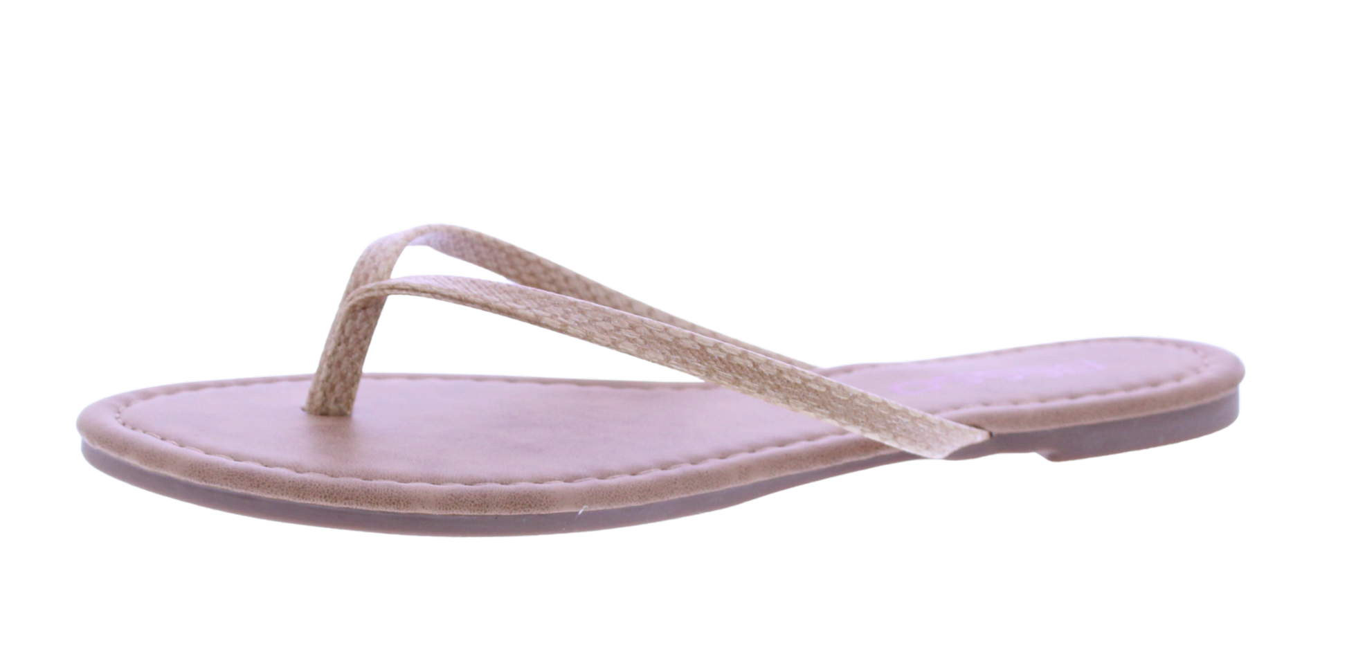 Women Sparkle Denim Flip Flop
