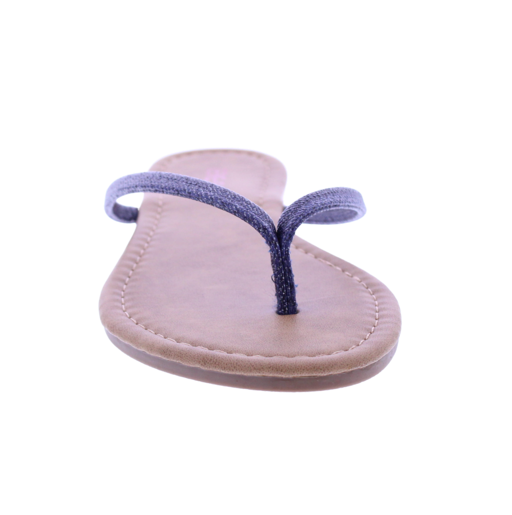 Women Sparkle Denim Flip Flop
