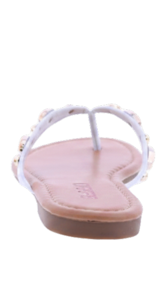 Women's Shell Embellished Flip Flops