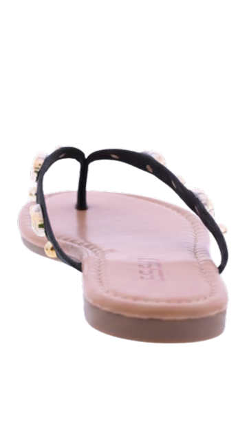Women's Shell Embellished Flip Flops