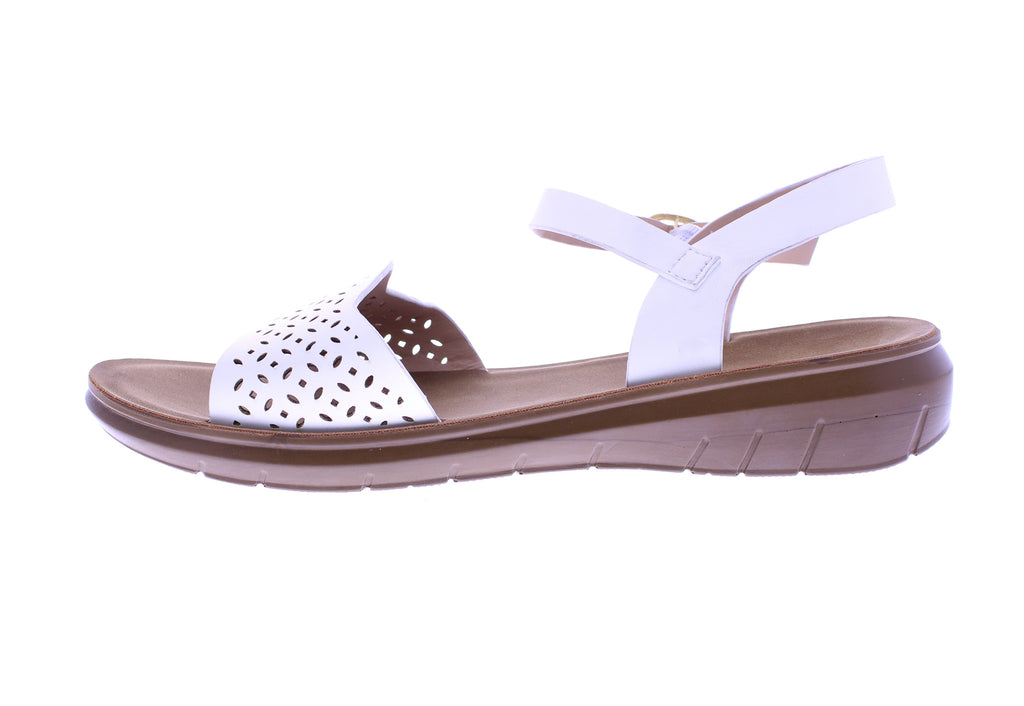 Women Scalloped Heel Sandal