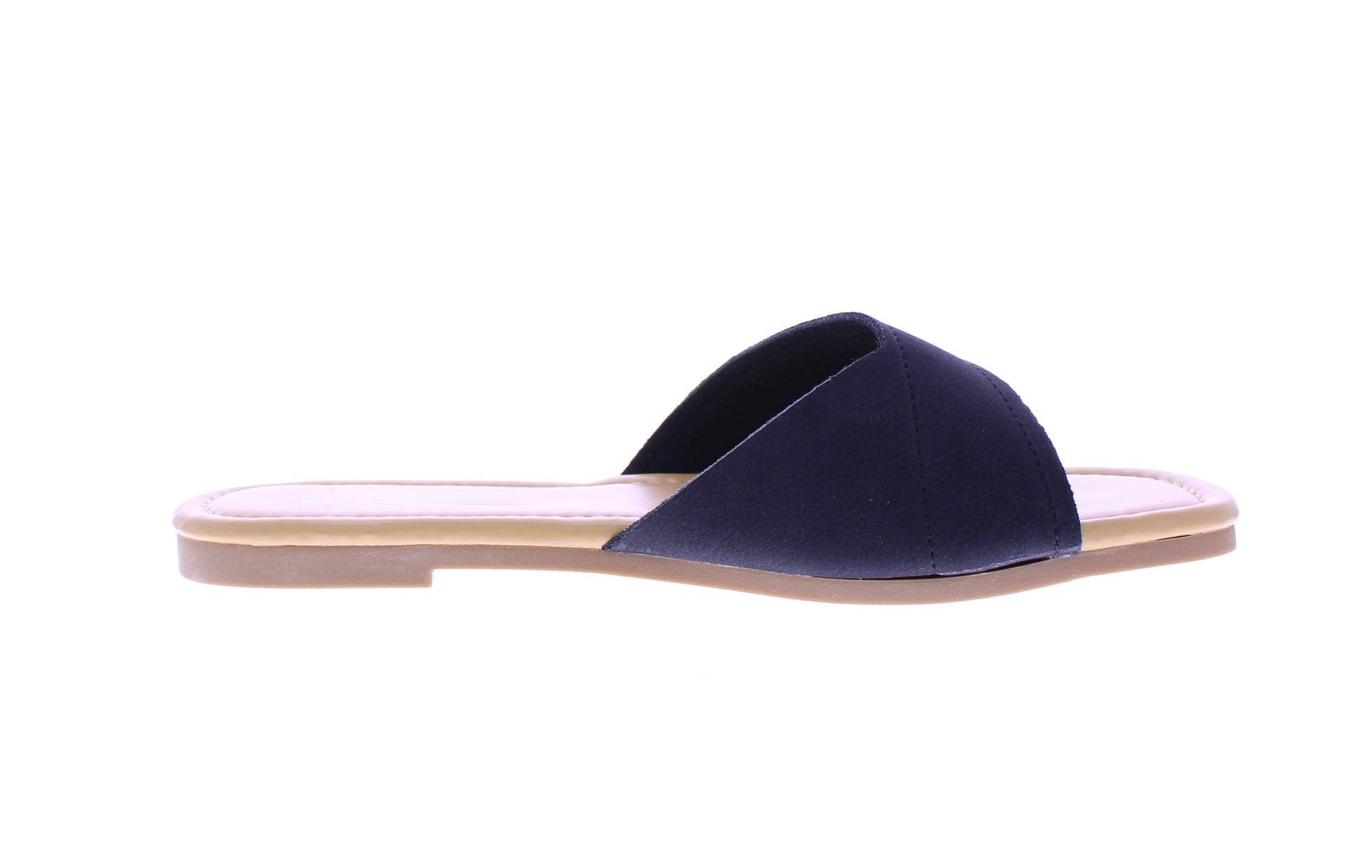 Women Suede Slip On Sandal