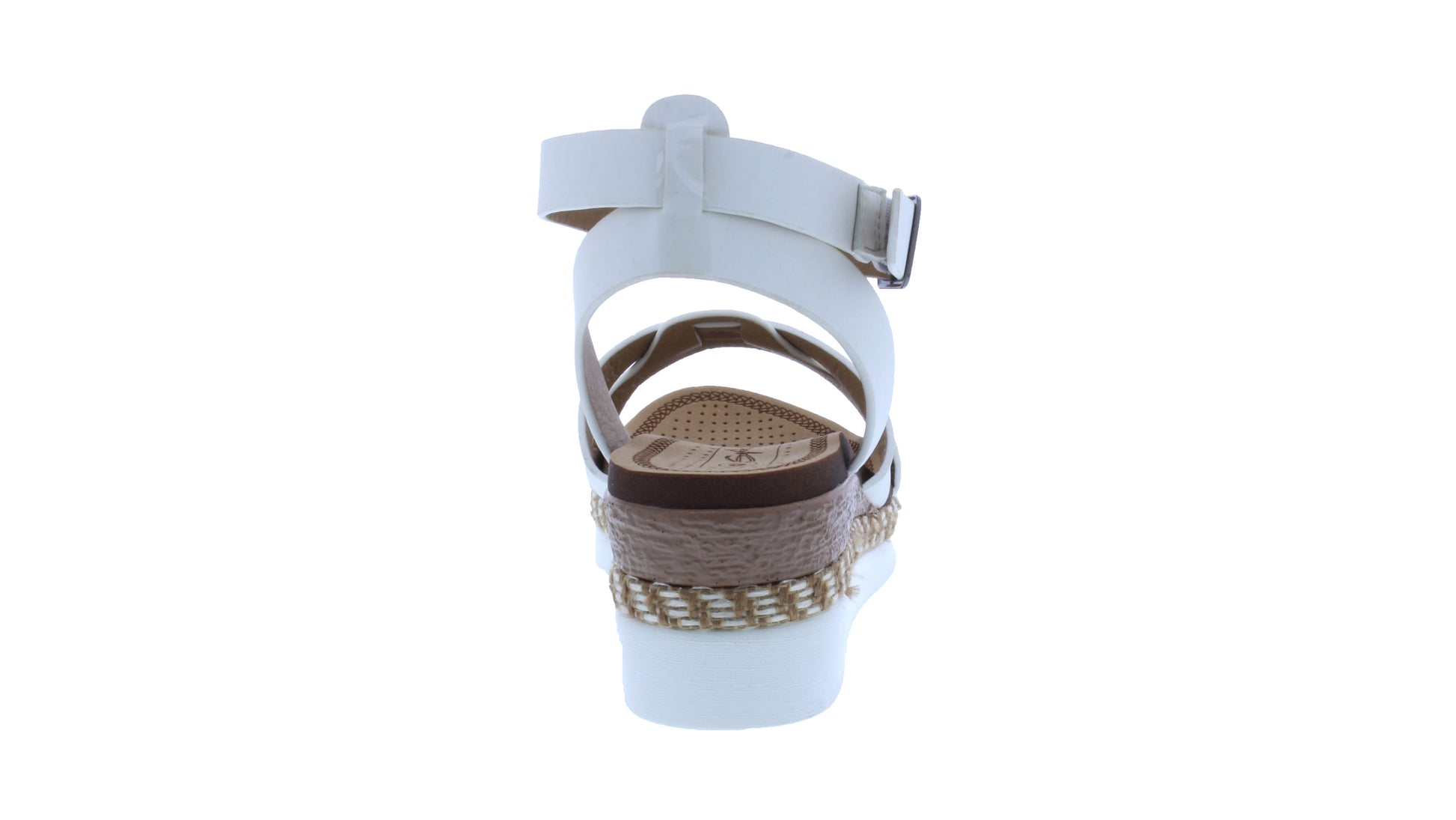 Women Platform Sandal with Buckle Closure