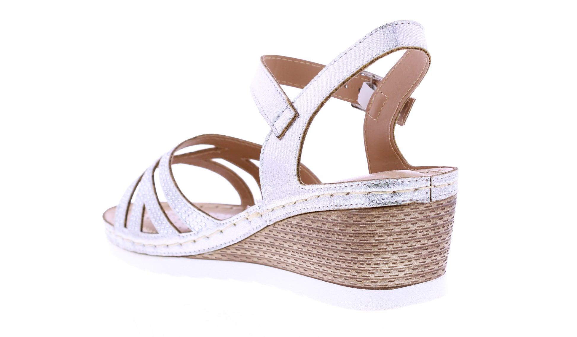 Women Rhinestone Platform Sandal