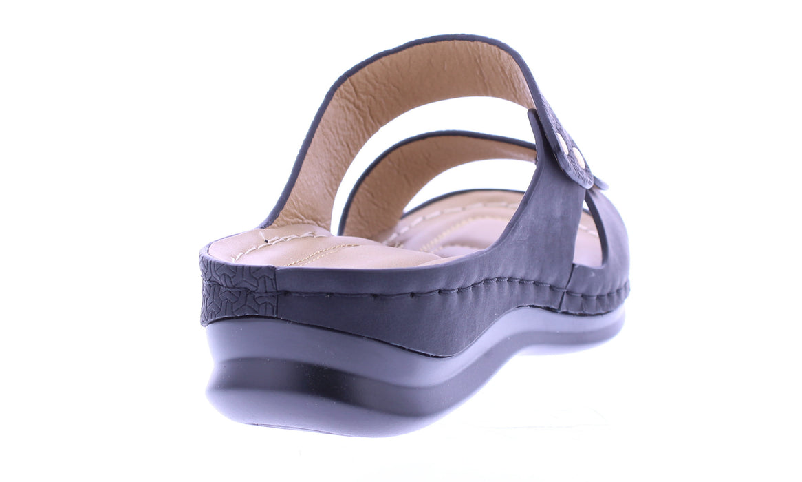 Women Embossed Wedge