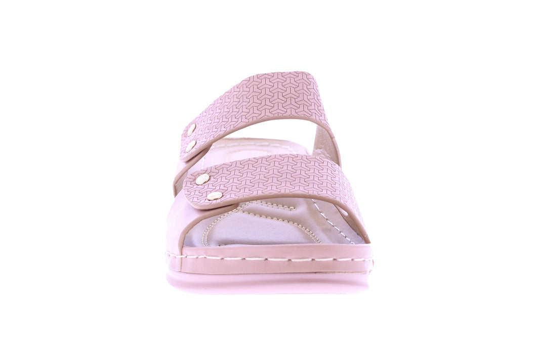 Women Embossed Wedge