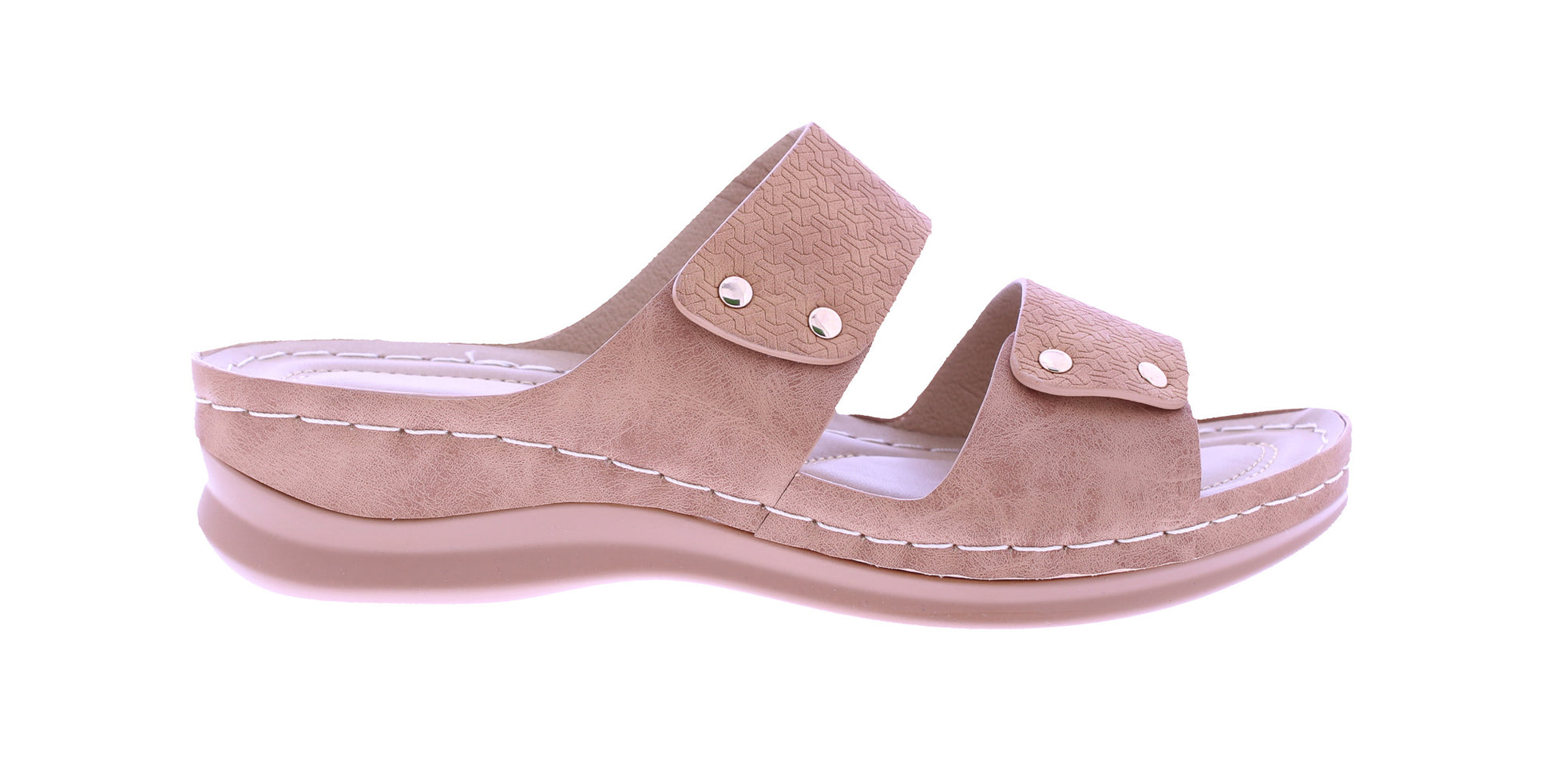 Women Embossed Wedge
