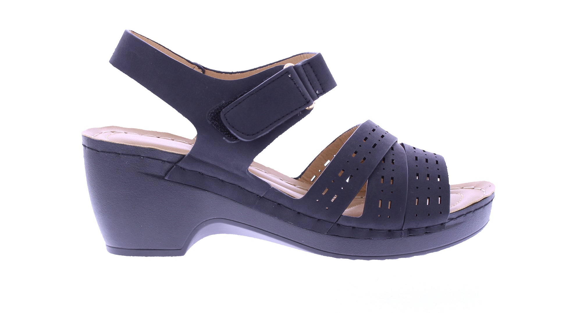 Women Faux Leather Strappy Sandal