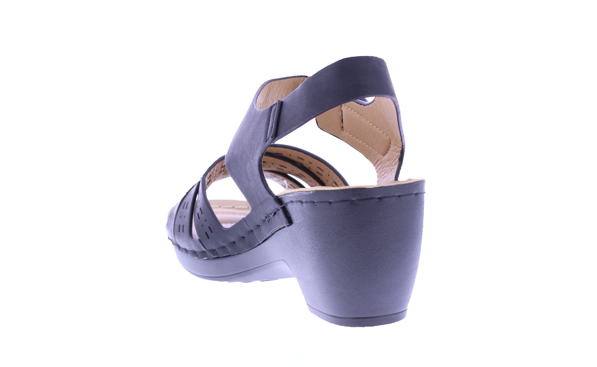 Women Faux Leather Strappy Sandal