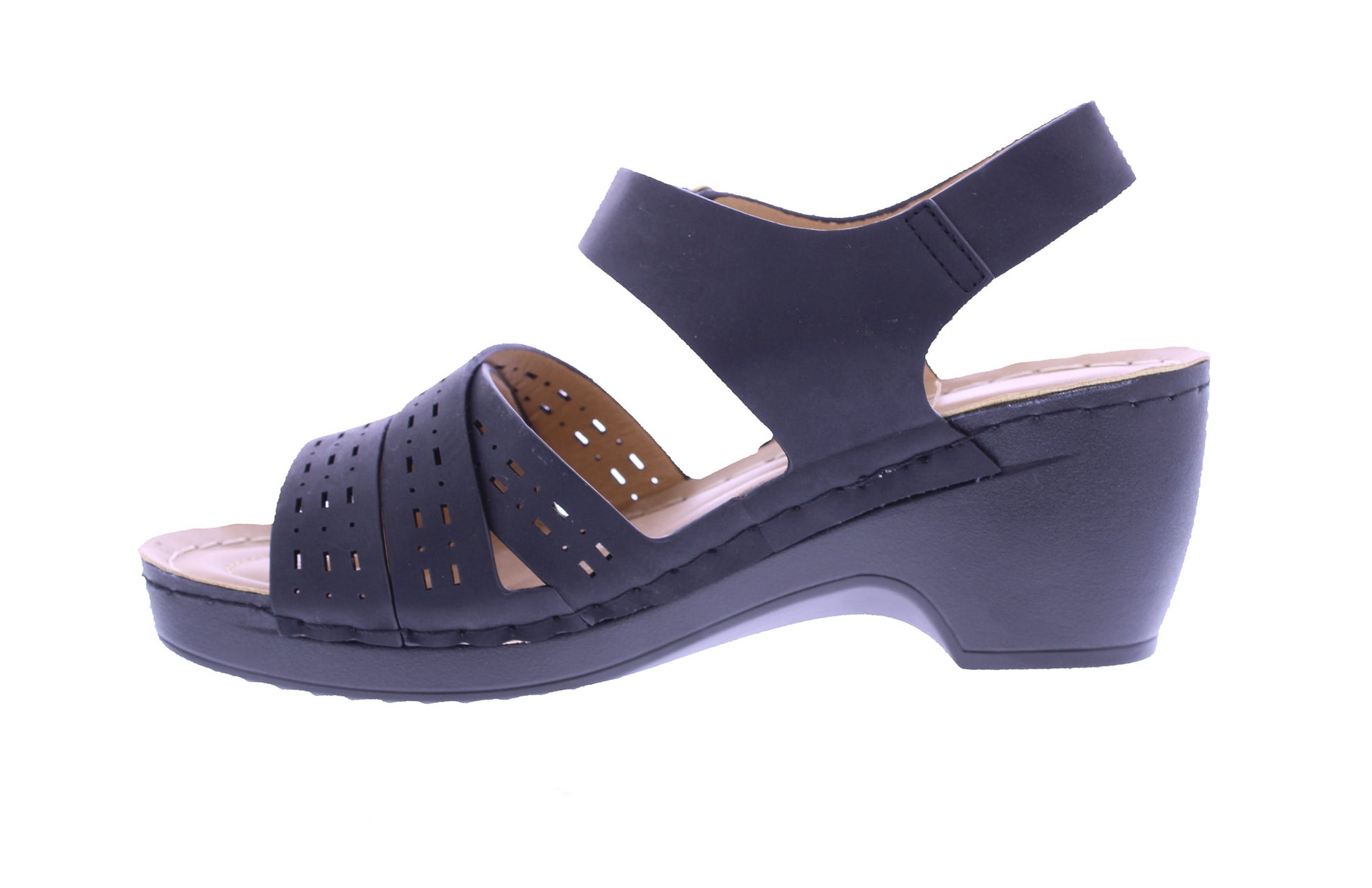 Women Faux Leather Strappy Sandal