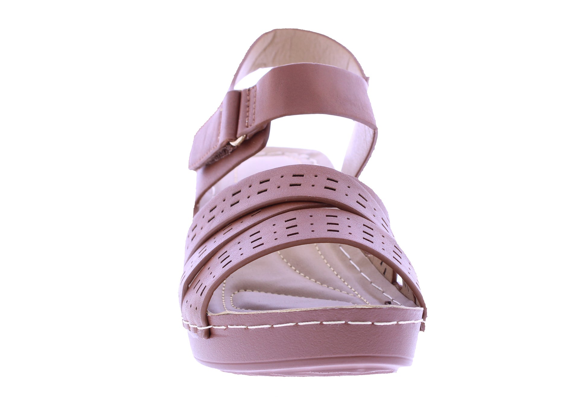 Women Faux Leather Strappy Sandal