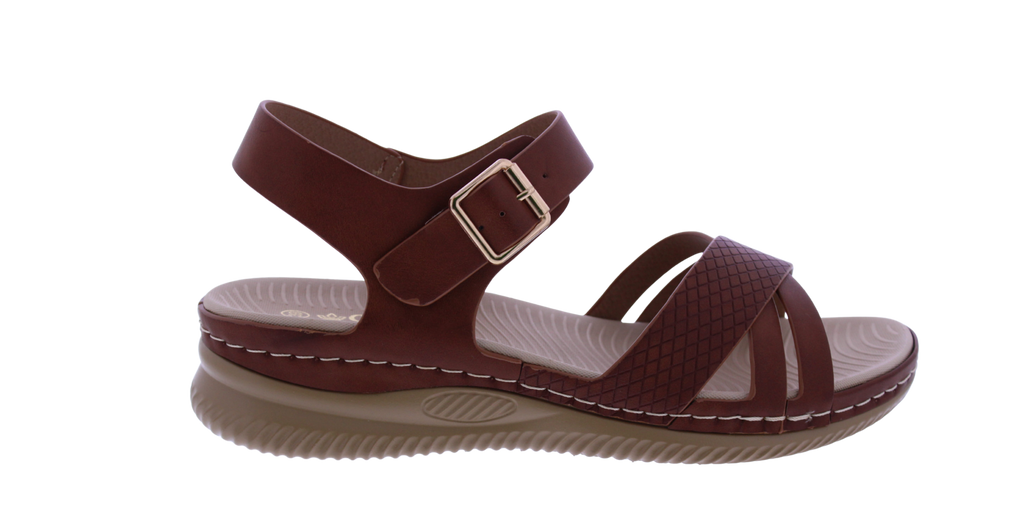 Women Faux Leather Comfort Sandal