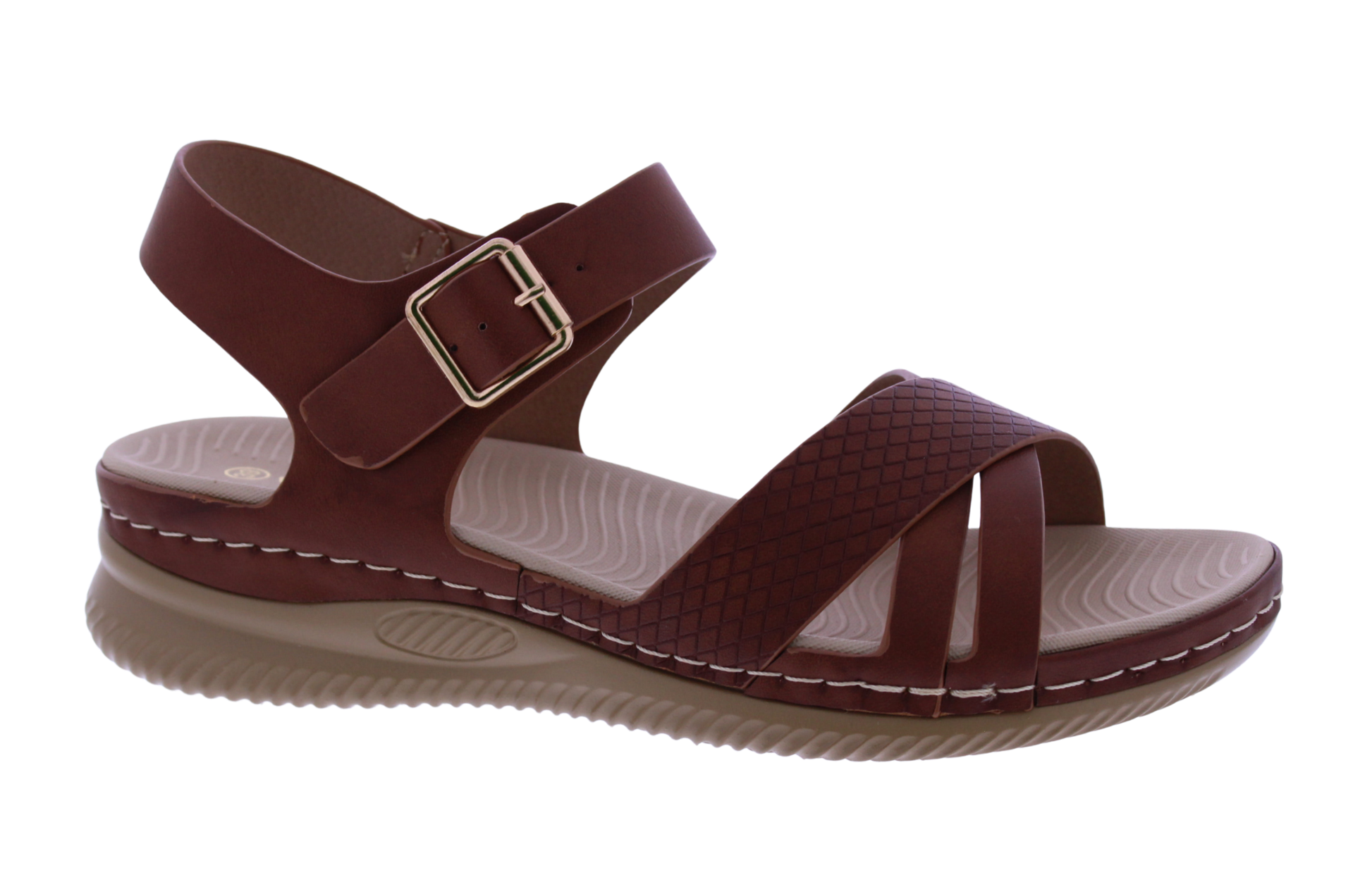 Women Faux Leather Comfort Sandal