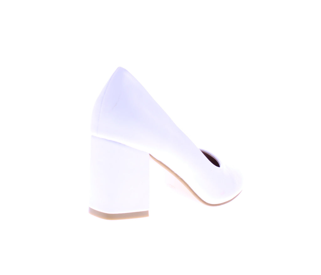 Zapato Tacón Alto Mujer 3” Cuero Sintético