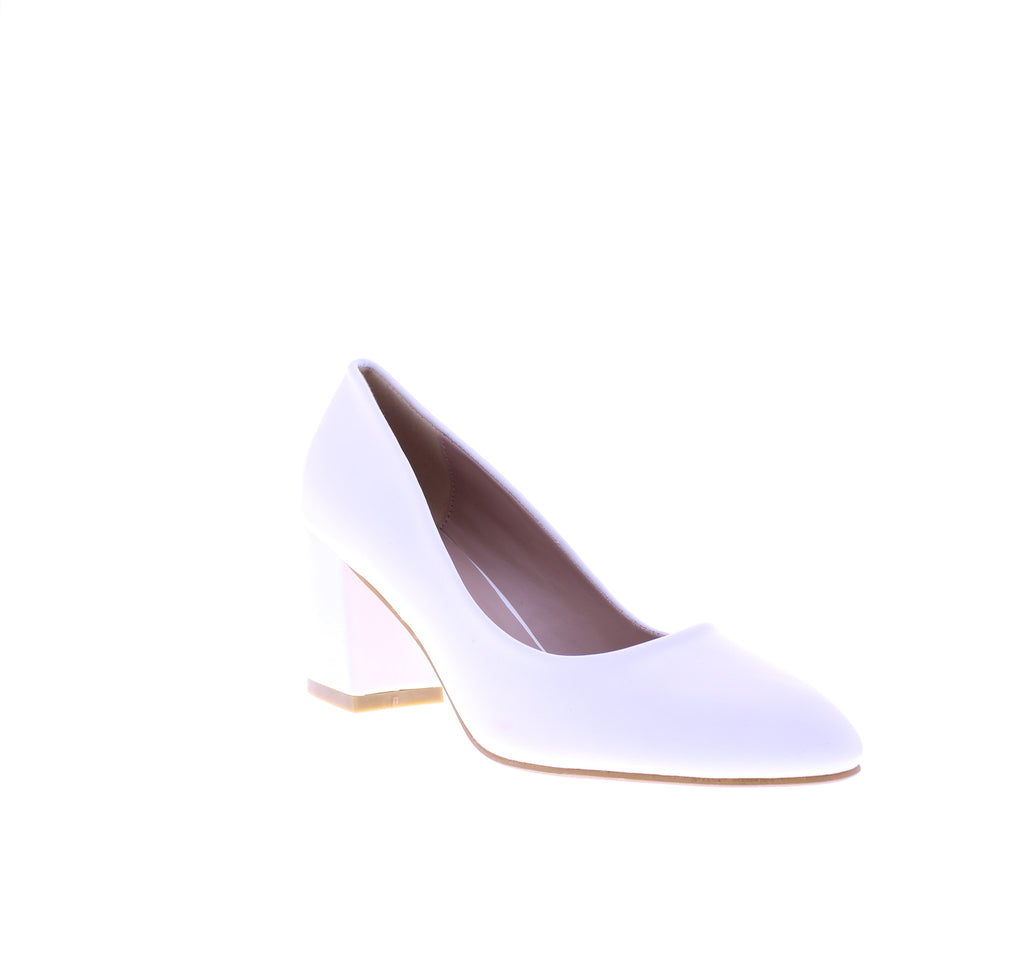Zapato Tacón Alto Mujer 3” Cuero Sintético