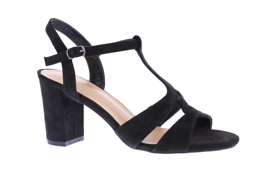 Women High Heel T-strap Sandal