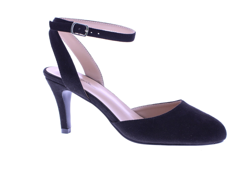 Zapato Tacón Alto Mujer 3” Cuero Sintético