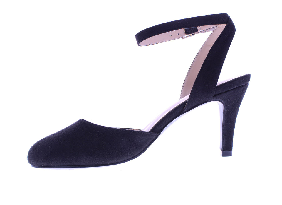 Zapato Tacón Alto Mujer 3” Cuero Sintético
