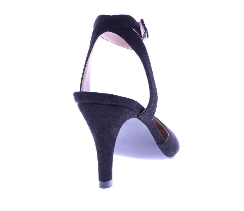 Zapato Tacón Alto Mujer 3” Cuero Sintético