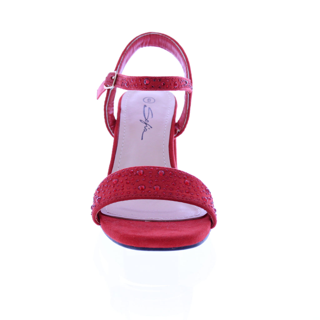 Women Rhinestone High Heel Sandal