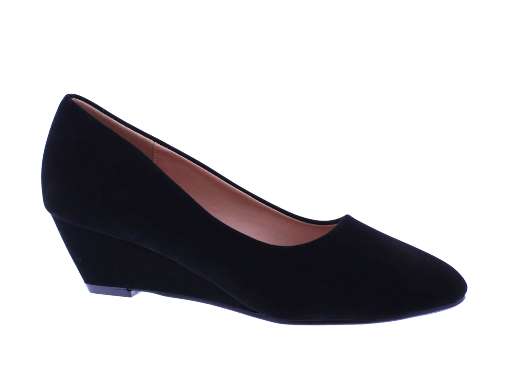 Women Suede Platform Ballerina