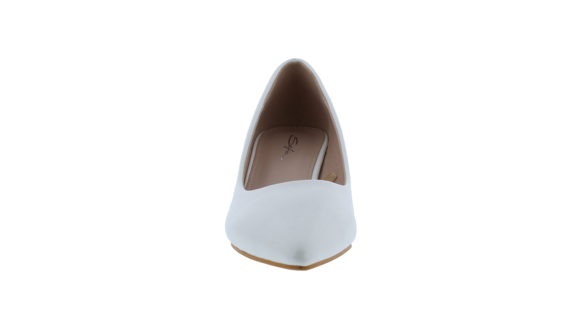 Women Faux Leather Low Heel Pump