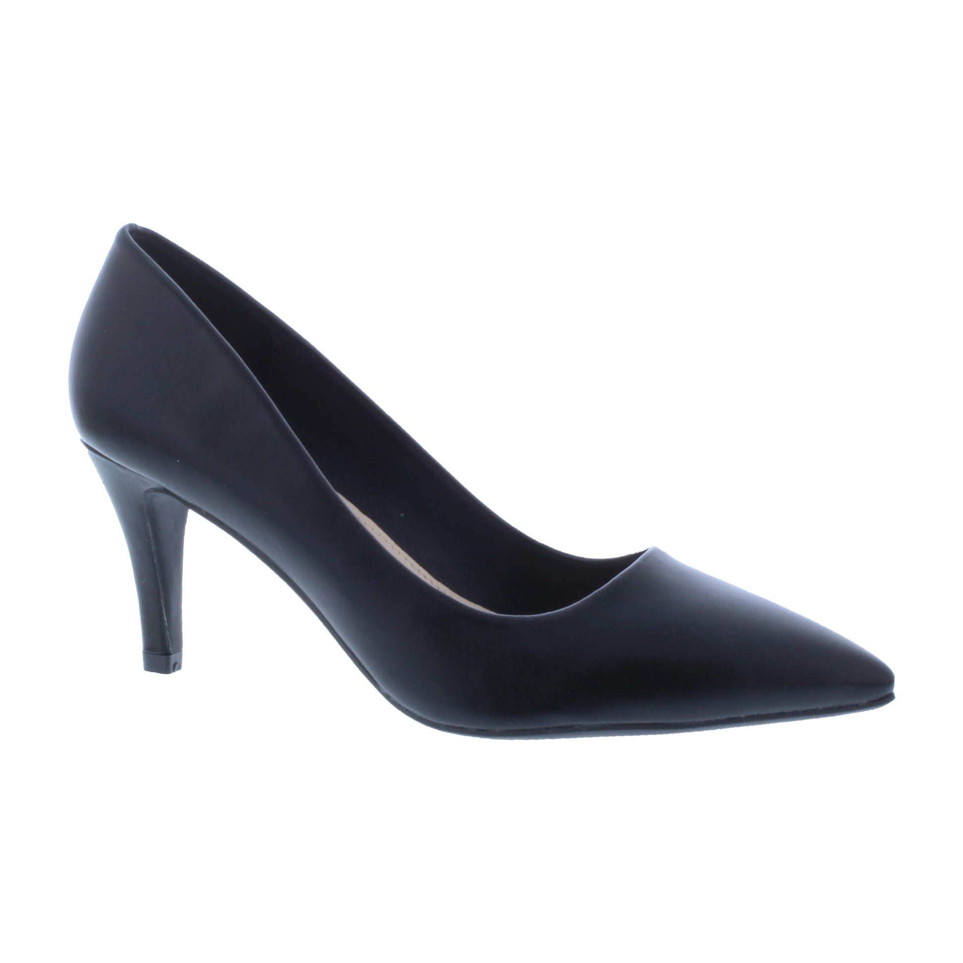 Zapato Tacón Alto Mujer 3” Cuero Sintético