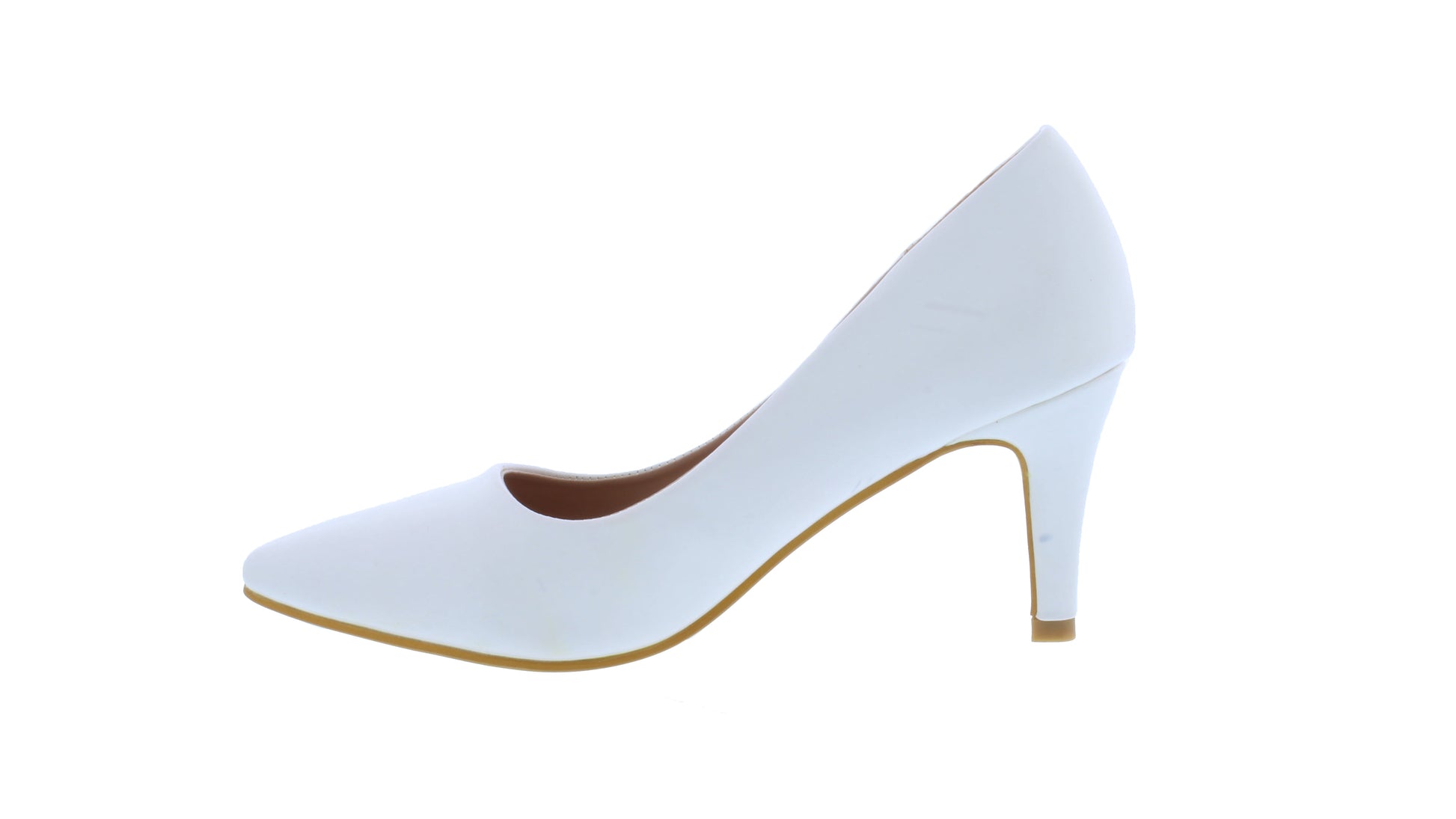 Zapato Tacón Alto Mujer 3” Cuero Sintético