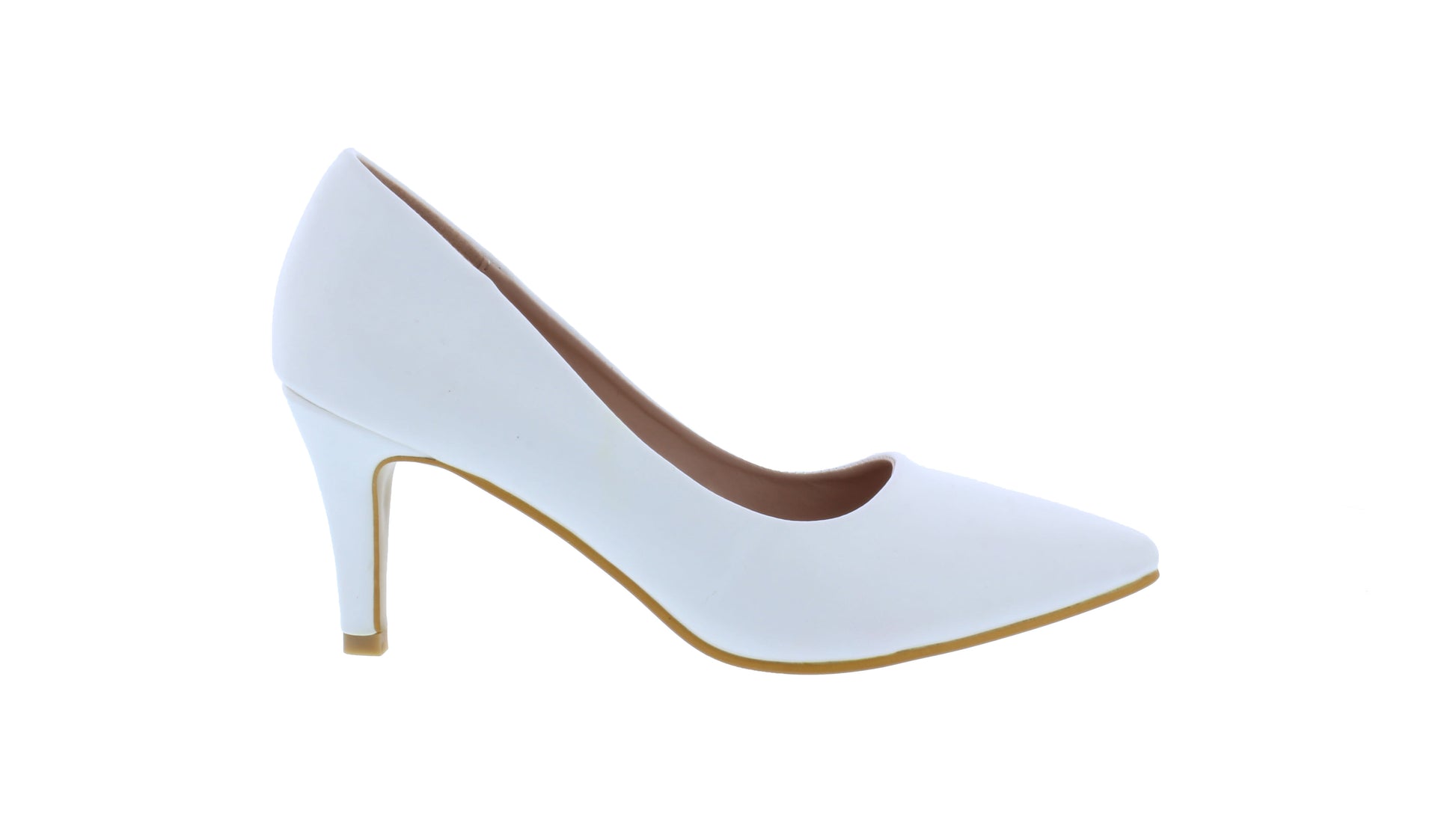 Zapato Tacón Alto Mujer 3” Cuero Sintético