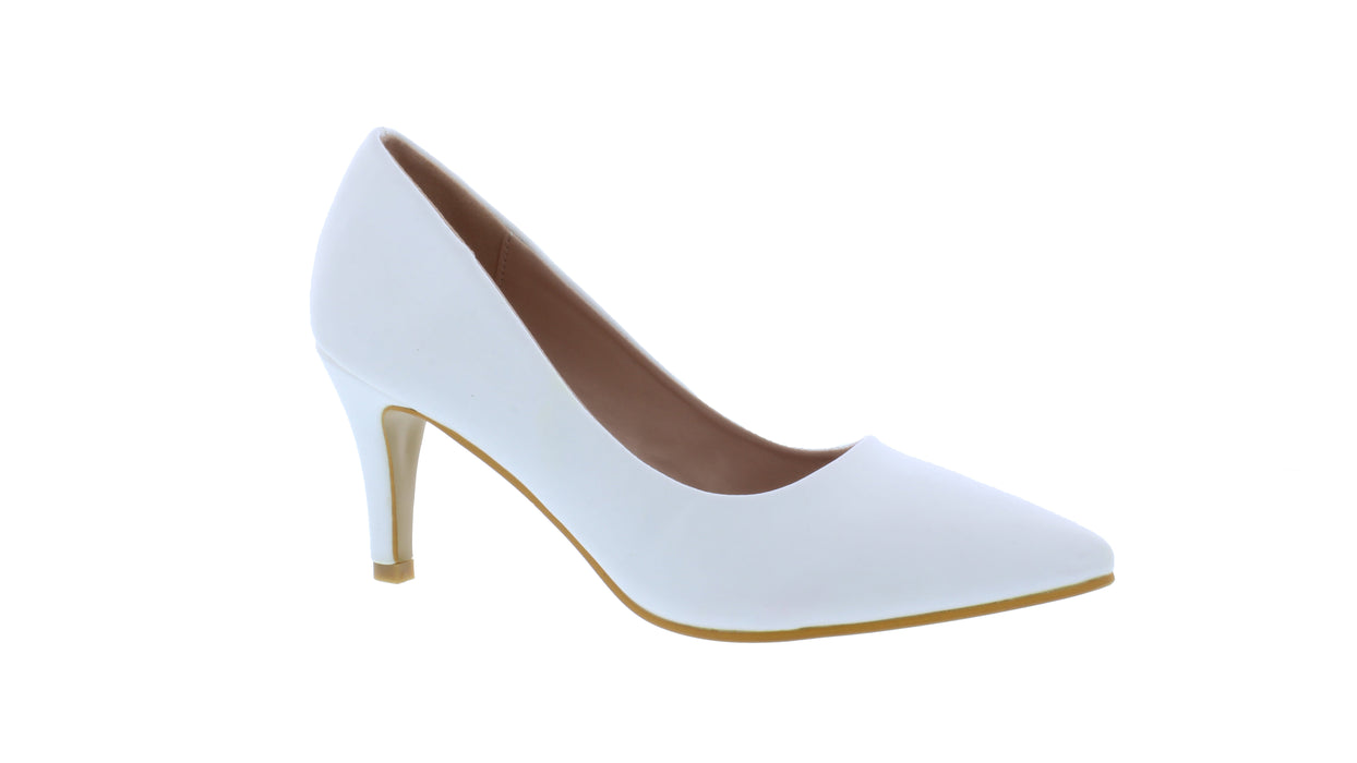 3” Women Faux Leather High Heel Shoe