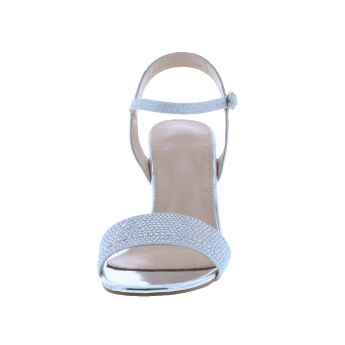 Women Glitter and Rhinestone High Heel Sandal