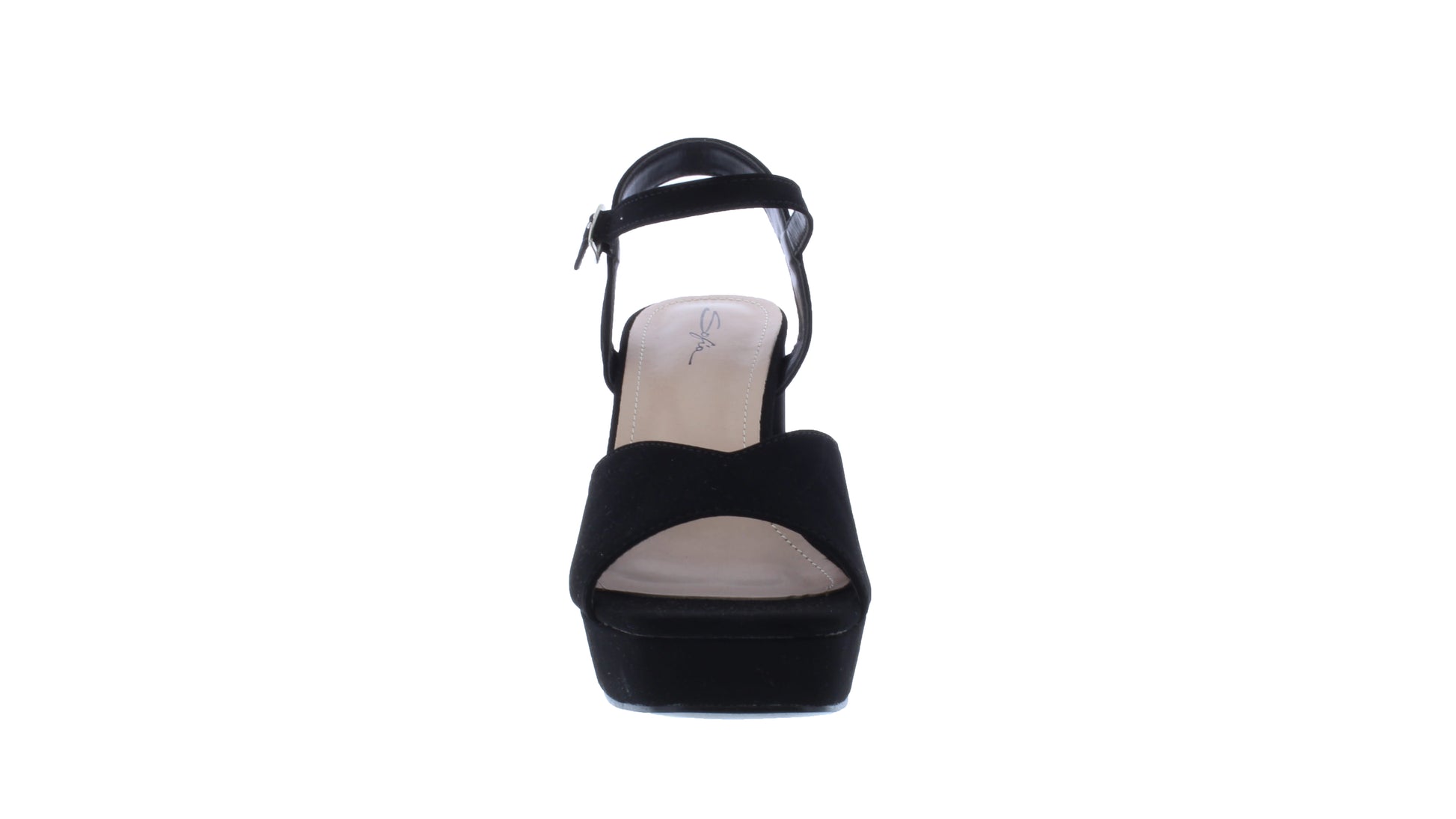 4" Women Suede High Heel Platform Sandal
