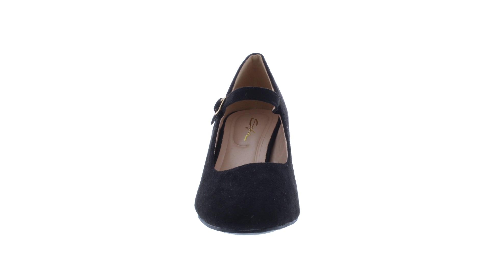 2” Women Microfiber Wide Heel