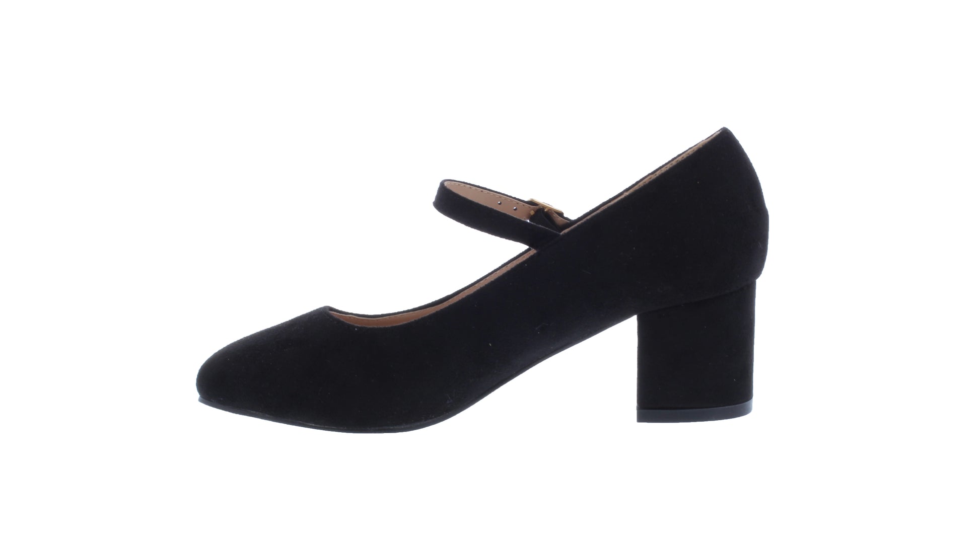 2” Women Microfiber Wide Heel