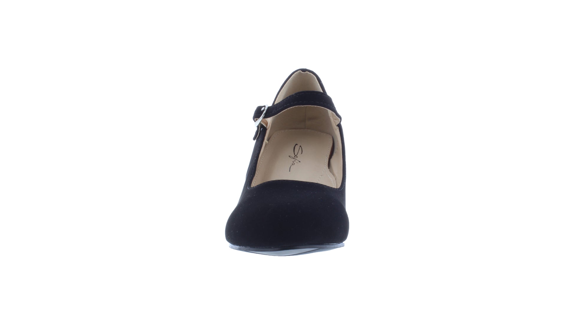 1” Women Close Toe Suede Sandal