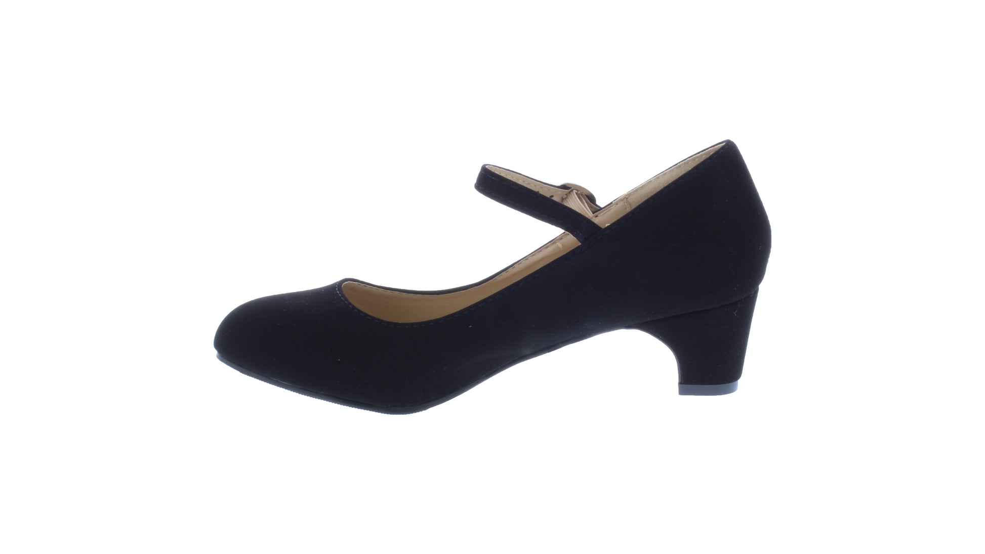 1” Women Close Toe Suede Sandal