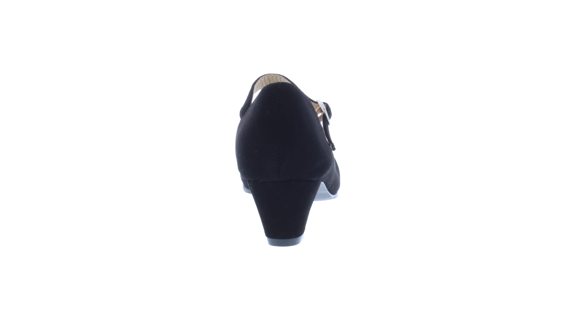 1” Women Close Toe Suede Sandal