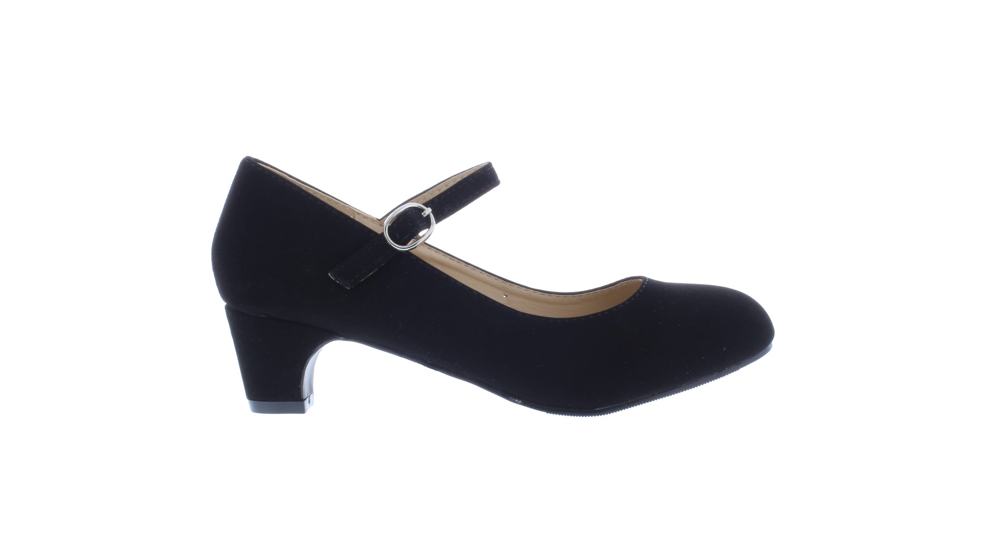 1” Women Close Toe Suede Sandal